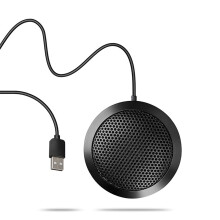 Usb Mikrofon Skrivbord 360 Grader Kapacitiv För