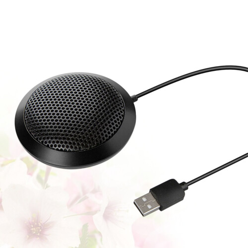Usb Mikrofon Skrivbord 360 Grader Kapacitiv För 2