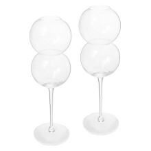 2 Styck Cocktailskålar för Rödvint, Kallvatten Drycker