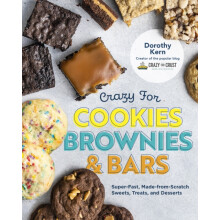Crazy for Cookies Brownies and Bars by Dorothy Kern Hardcover Book