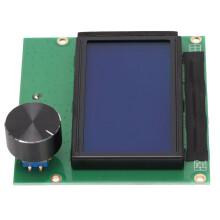 3D Printer LCD Display Screen Replacement for CR10S & CR10, 2 Cables