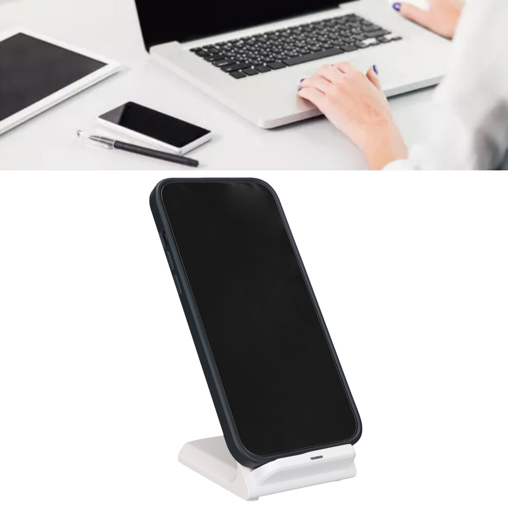 Multifunctional 15W Fast Wireless Charger Stand For Smartphones With Led Indicator 8351357330176
