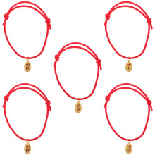 5 Piezas Collar Ajustable Para Roja Hecho