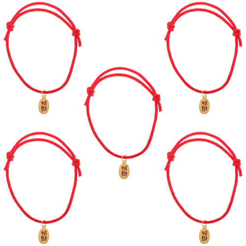 5 Piezas Collar Ajustable Para Roja Hecho