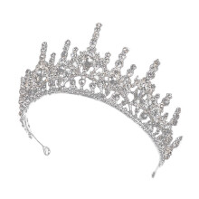 1Stk Silberne Bridal Crown Mit Für Hochzeit Und Party