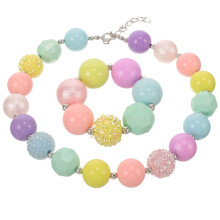 Conjunto Colar Pulseira Tema Páscoa Pingente Infantil Presente