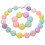 Conjunto Colar Pulseira Tema Páscoa Pingente Infantil Presente 1