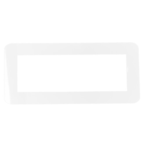 Capa Autocolante Para De Interruptor Acrílico 3 Entradas