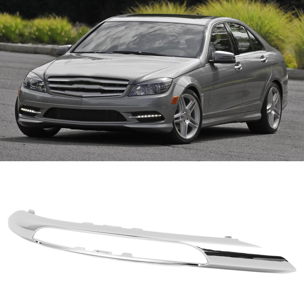 Front Bumper Chrome Driving Frame Replacement For C250 C300 C350 2012Â2014 Light 4981357330575
