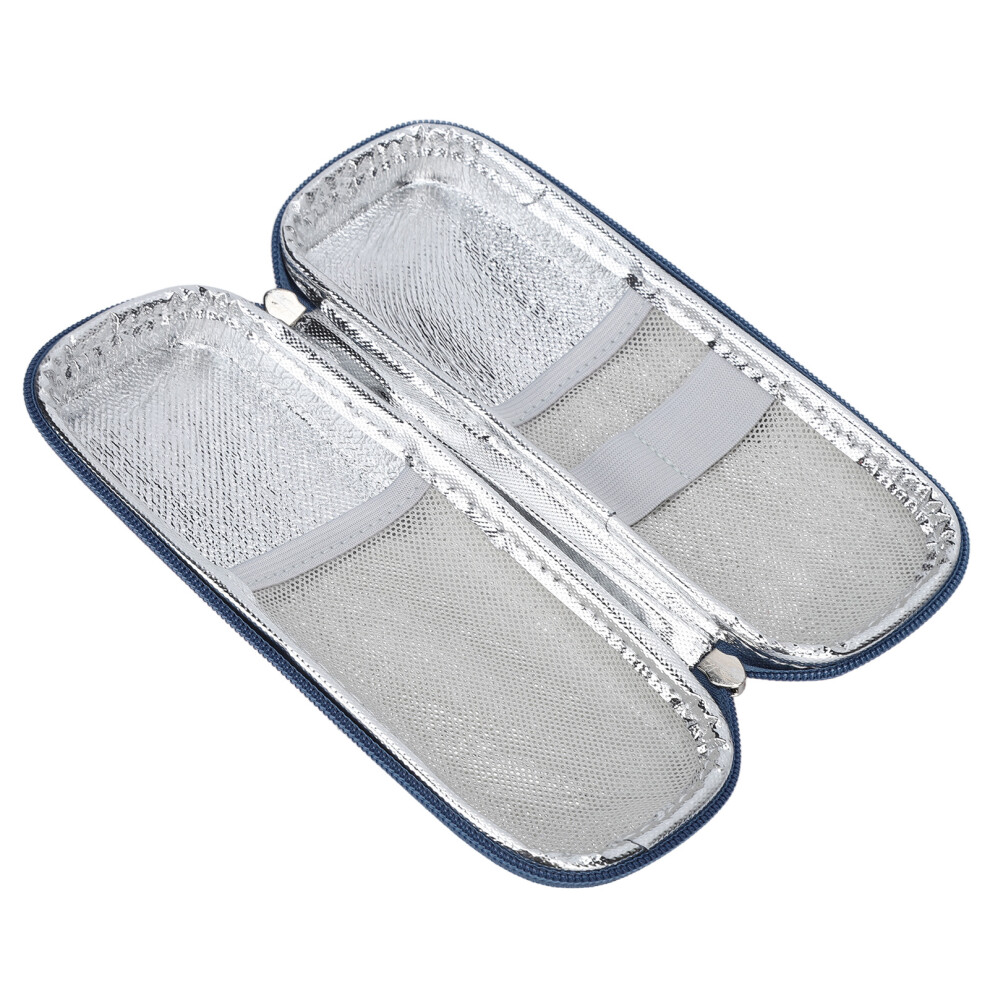 Multi-Layer Pink Insulin Cooler Travel Case Waterproof for Diabetic Supplies-image-OPC-PMNZVRM-NEW