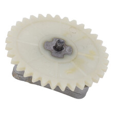Durable Silver Alloy Oil Pump & Sprocket for GY6 50cc Scooter Universal Fit