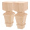 2Stk Tischbein Holz Für Möbel, Schrank, Sofa, Kommode 3