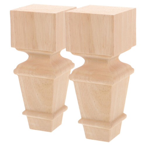 2Stk Tischbein Holz Für Möbel, Schrank, Sofa, Kommode 2