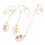 3 Piezas Collar Con Secas Especimen Vegetal Para 8