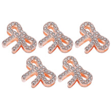 5 Unidades Correa con Lazos y Diamantes Engarzados