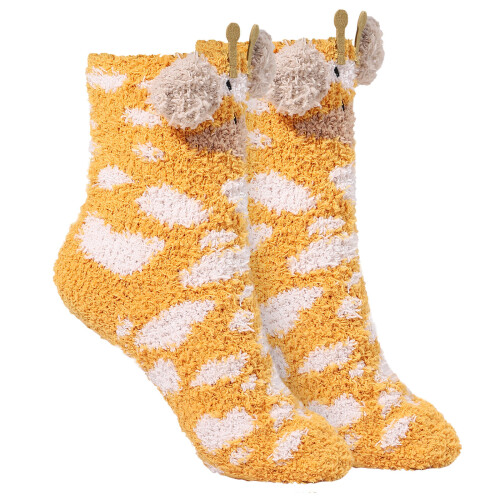 1 Paire Motif Girafe