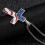 Pendentif Croix Américain En Acier Pour 6