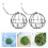 Suspendues Pour 2 Pièces Accessoire Cage 6