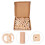 1 Lot Matériel Diy Macramé Suspension Murale En 3