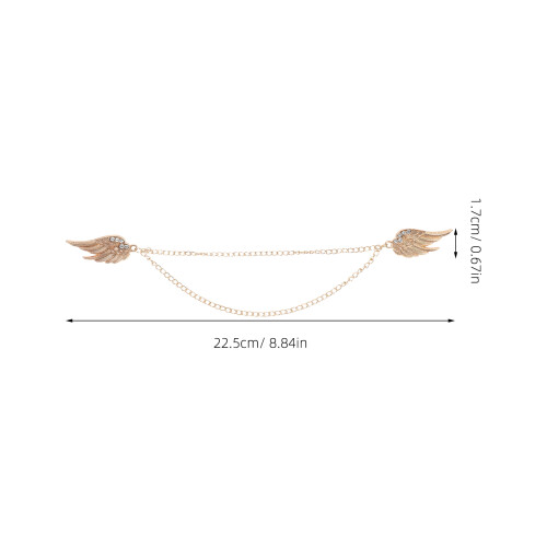 Spilla De Angel Con Borla E Pluma 1