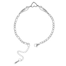 Anklet Kobiet Wodoodporny Z I Skrzydła Anioła Stali
