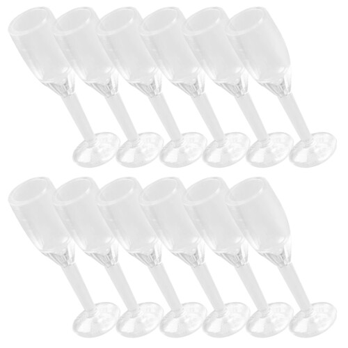 20Pcs Simulerad Cocktailcup Miniatyrvinkopp för Vindruhus Layout