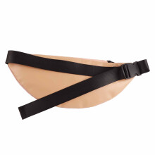 PU Leather Fanny Pack with Adjustable Strap, Waterproof, 25x15x15cm
