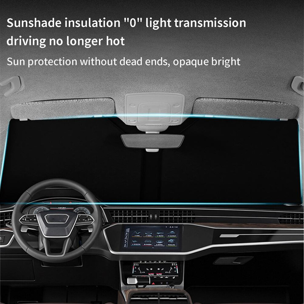 Front Window Car Sun Shade Foldable Uv Protection Auto Sun Visor For Windshield 9451357337591