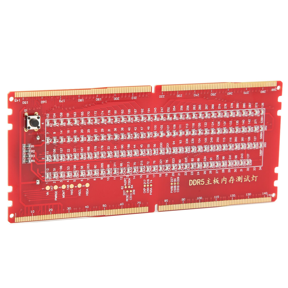 Ddr5 Memory Tester Led Indicator Durable Desktop Computer Repair Tool 9301357337896