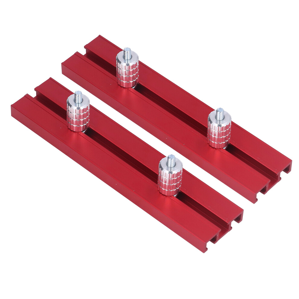 Woodworking Planing Stop Bench Dog Clamp Set 15.8Mm Aluminum Toolbox 9301357338398