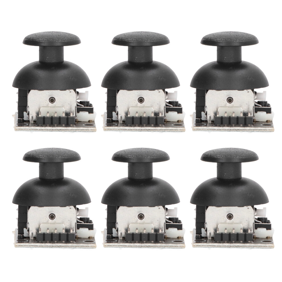6 Sets Ky-023 Joystick Sensor Game Controller Module Dual Axes Black 9361357341705