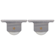 Schiebetür-Gleitschienenrolle mit Basis 38 mm für Badezimmer-Duschglas-Türen