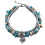Brazalete Doble Capa Con Y Para Mujer 1