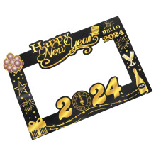 Marco Para Foto De Cabina Año Nuevo 2024 Decoraciones Fiesta
