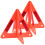 2 Ensembles Kit Routière Triangle Réfléchissant Plastique 11