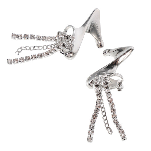 Clip Per Orecchie Foro Con Nappina