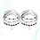 2 Pezzi Cavigliere Vintage Pendente 5
