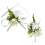 1 Conjunto De Boutonnière E Braçadeira Artificial Para 1