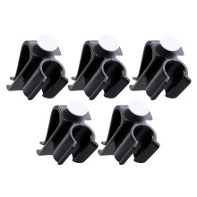 5 Unidades Suporte Fixação Para Putter Com Clipes Bola Preto