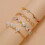 Conjunto De Tornozelos Com Coloridas E 11