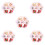 35 Pares Clip Para Design Acessórios 6