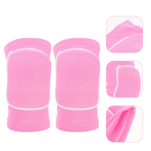1 Par Svampknästöd Dansör Knäskydd Elastiskt Knäsleeve Svampknäskydd 2