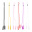 6Pcs Justerbara Silikon Glaskedjor För Glasögon 7