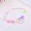 Conjunto De Com Colar E Pulseira Floral 3