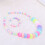 Conjunto De Com Colar E Pulseira Floral 5