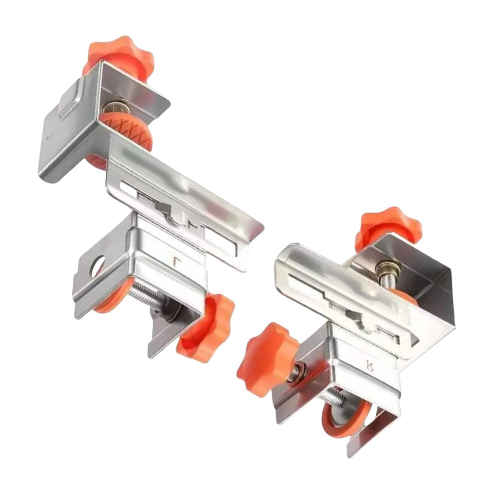 Stainless Steel Cabinet Drawer Fixing Brackets, 2-Pack, Rustproof, Easy Assembly, Compatible With Cabinet Drawers 9084446725995