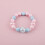 Conjunto De 4 Peças De Pulseira E Colar Com Para 9