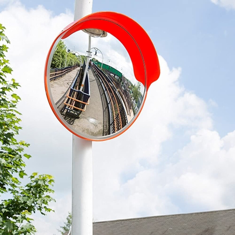Road Convex Mirror For Driveways Garages And Warehouses 80 Cm Curved Corner Blind Spot Elimination Stores And Offices 9105992862238
