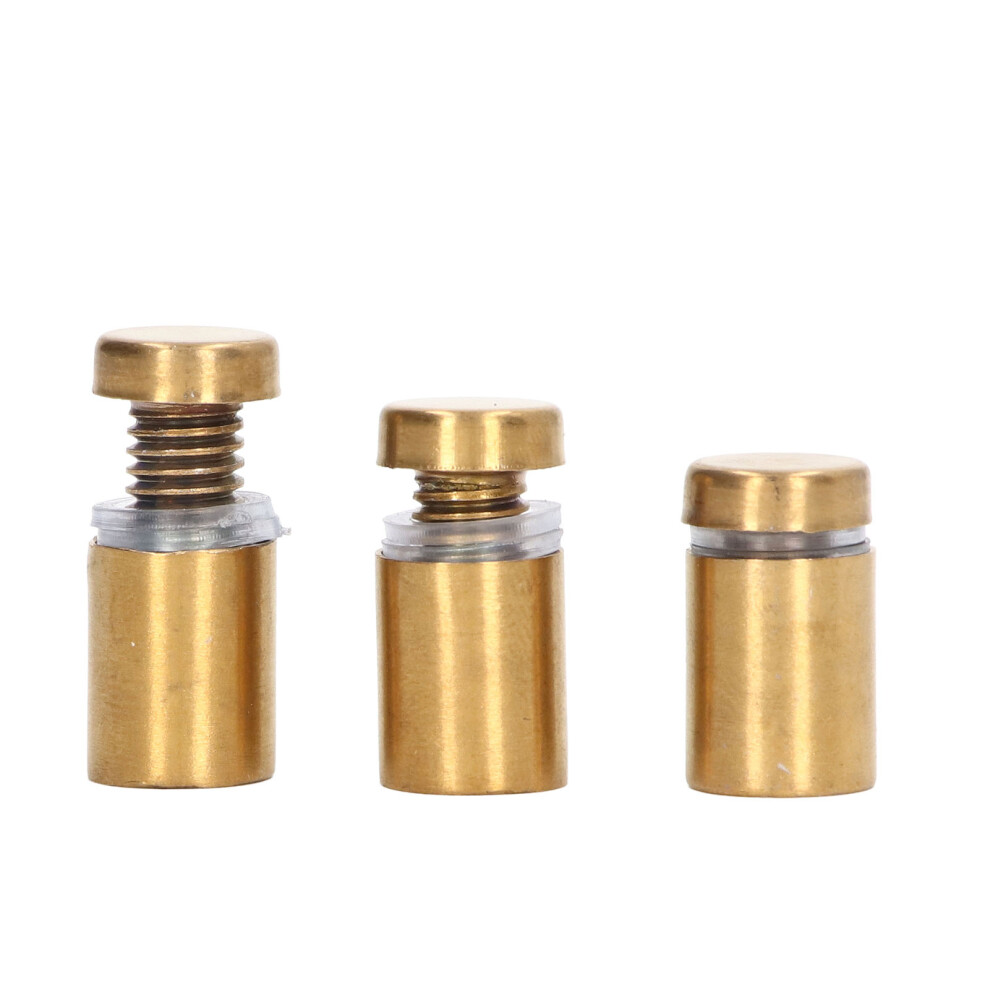 Durable 12Pcs Stainless 12X20mm Advertising Standoff Fastener Kit 4681357345219