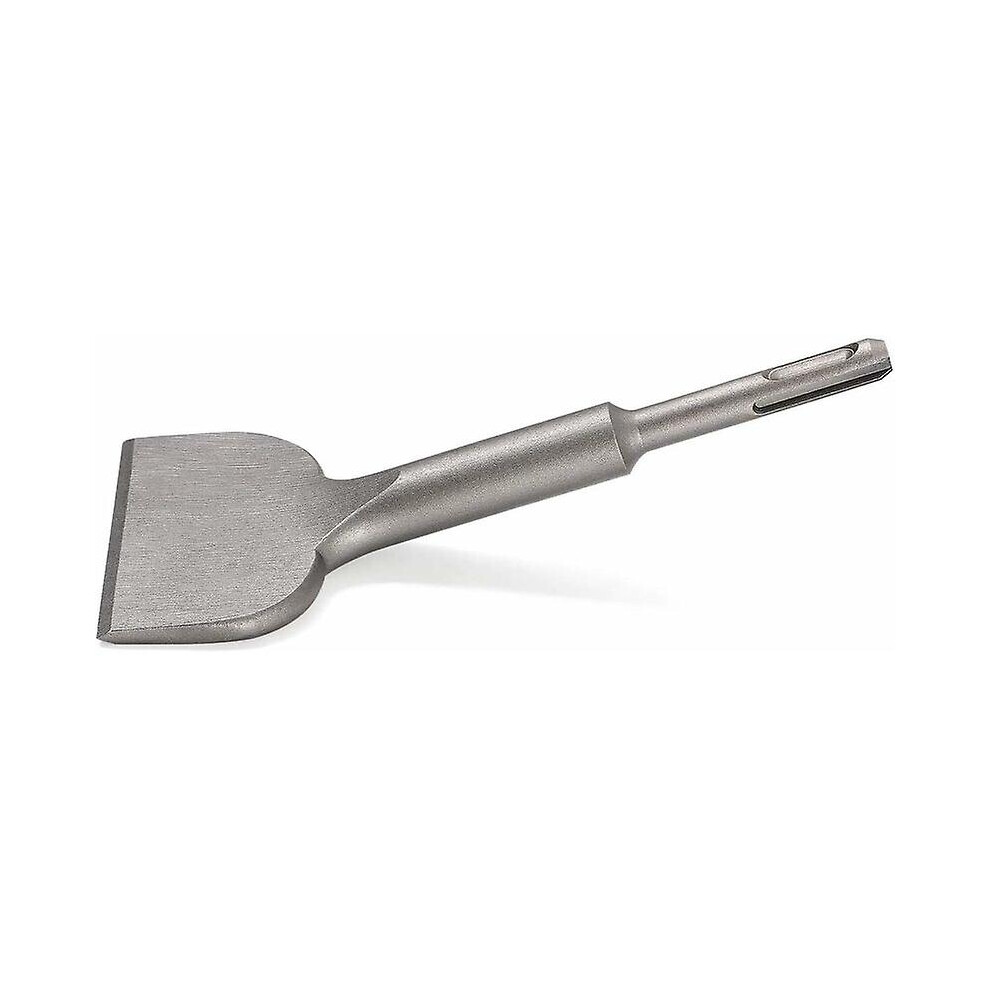 Kikidex (As Show, One Size) Sds Plus Tile Chisel, 165Mm X 75Mm High Quality Enlargement Series, Chiseled Curved Tile Chisel For Ceramics And Floor Tiles